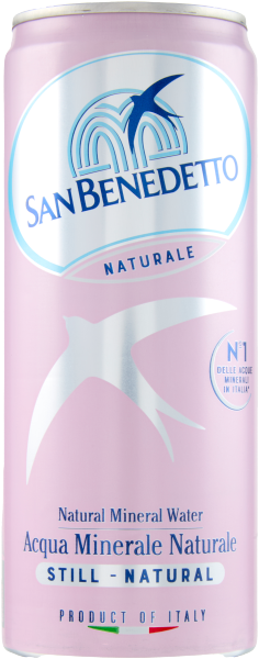 San Benedetto Natuurlijk Water Blik [330 ML]