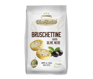Damiani Bruschettine met Zwarte Olijvensmaak 90 gr