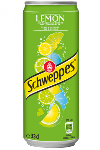 Schweppes Limone Blik 330 ML