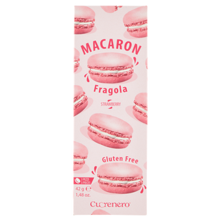 CUORENERO MACARON FRAGOLA 42 GR
