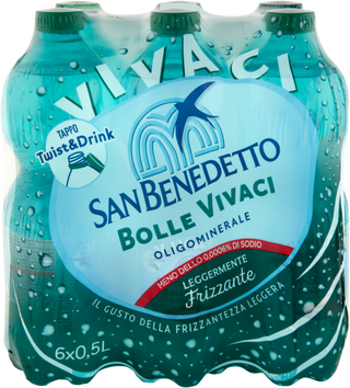 San Benedetto Acqua Frizzante PET 500 ML