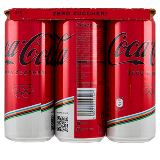 Coca-Cola Zero Blik 330 ml - Verfrissende Suikervrije Cola