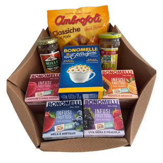 Geschenkmand “ Tè e Miele”