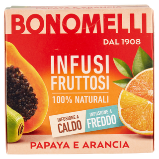 Bonomelli Fruitige Infusie Papaja & Sinaasappel - 12 Zakjes