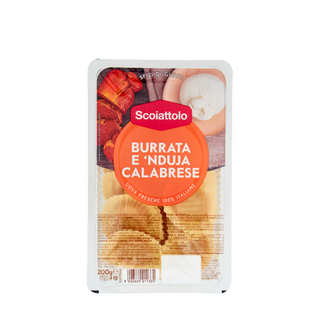 Scoaittolo Mezzelune met burrata & 'nduja Calabrese [200g] - ITALIA A CASA