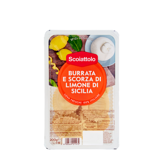 Scoiattolo Girasoli met burrata & citroenschil [200g] - ITALIA A CASA