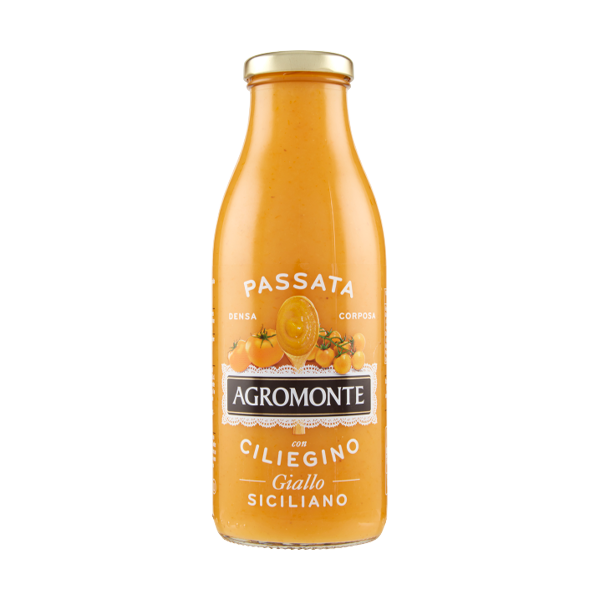 Agromonte passata van gele kerstomaten [520g]