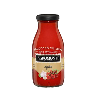 Agromonte Artisanale tomatensaus met look [260gr] - ITALIA A CASA