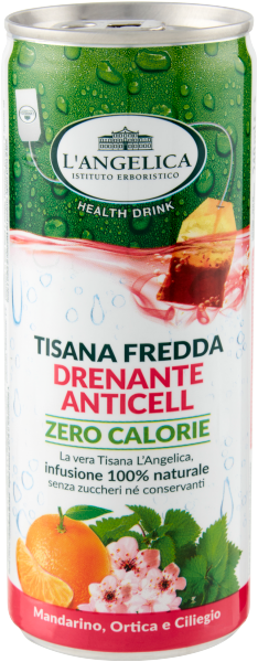L'ANGELICA Drenerende Koud Thee Blik 240 ML