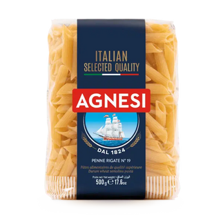 Agnesi Penne Rigate N°19 [500gr] - ITALIA A CASA