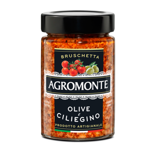 Agromonte Bruschetta olijven & kerstomaat [100gr] - ITALIA A CASA