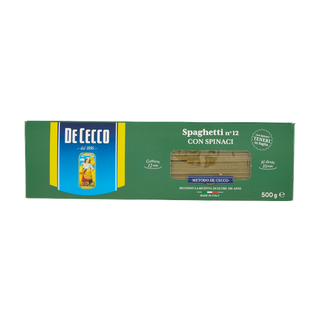 De Cecco Spaghetti Spinazi N°12 [500gr] - ITALIA A CASA