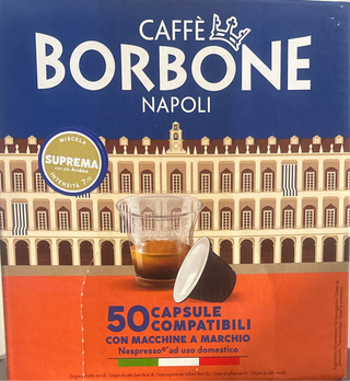 Borbone Suprema Nespresso [50caps] - ITALIA A CASA