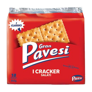Gran Pavesi Crackers *gezouten*   [560gr] - ITALIA A CASA