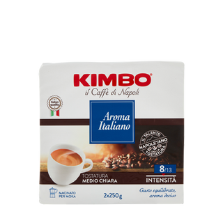 Kimbo Aroma Italiano Gemalen koffie [2x250gr] - ITALIA A CASA