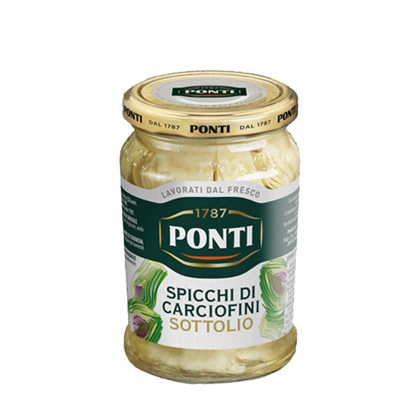 Ponti Artisjokken in zonnebloemolie [280g] - ITALIA A CASA