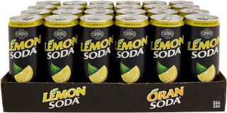 Lemonsoda Frisdrank met Citroen - 330 ml Blik