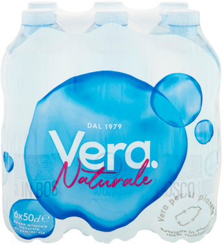 Vera Acqua Naturale PET 500 ml - Bronwater uit Sicilië