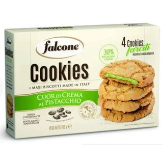 Falcone Cookies Cuor di Crema al Pistacchio 4 x 50 g